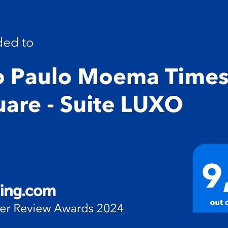 Sao Paulo Moema Times Square - Suite Luxo Εξωτερικό φωτογραφία